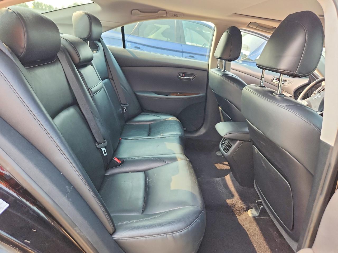2010 Lexus Es 350 Black vin: JTHBK1EG0A2377950