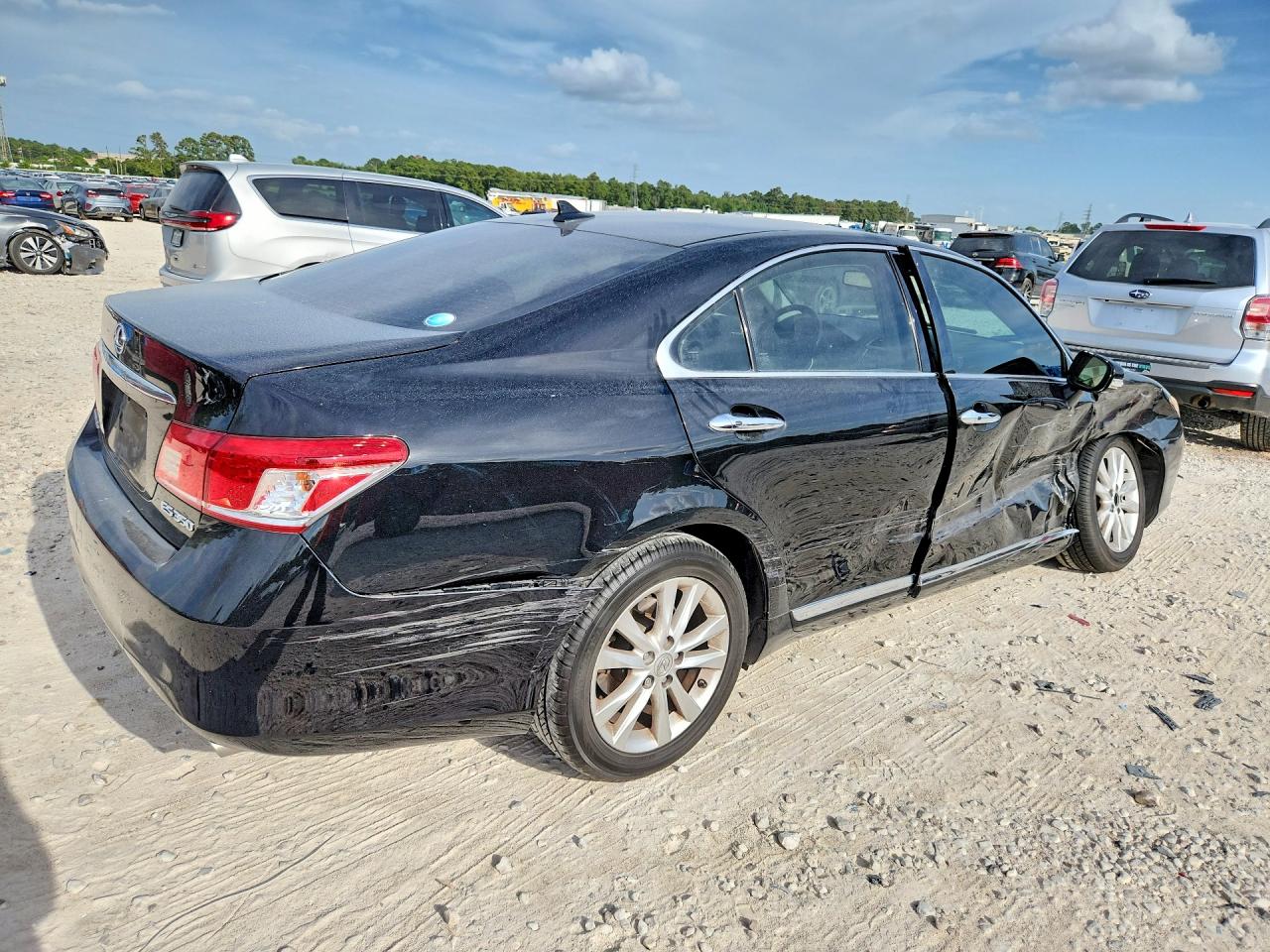 2010 Lexus Es 350 Black vin: JTHBK1EG0A2390603