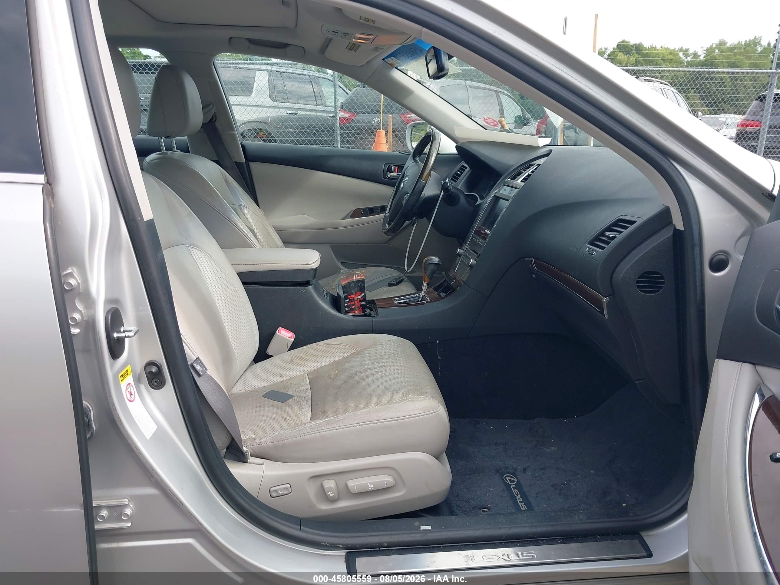 2010 Lexus Es 350 Silver vin: JTHBK1EG0A2390908