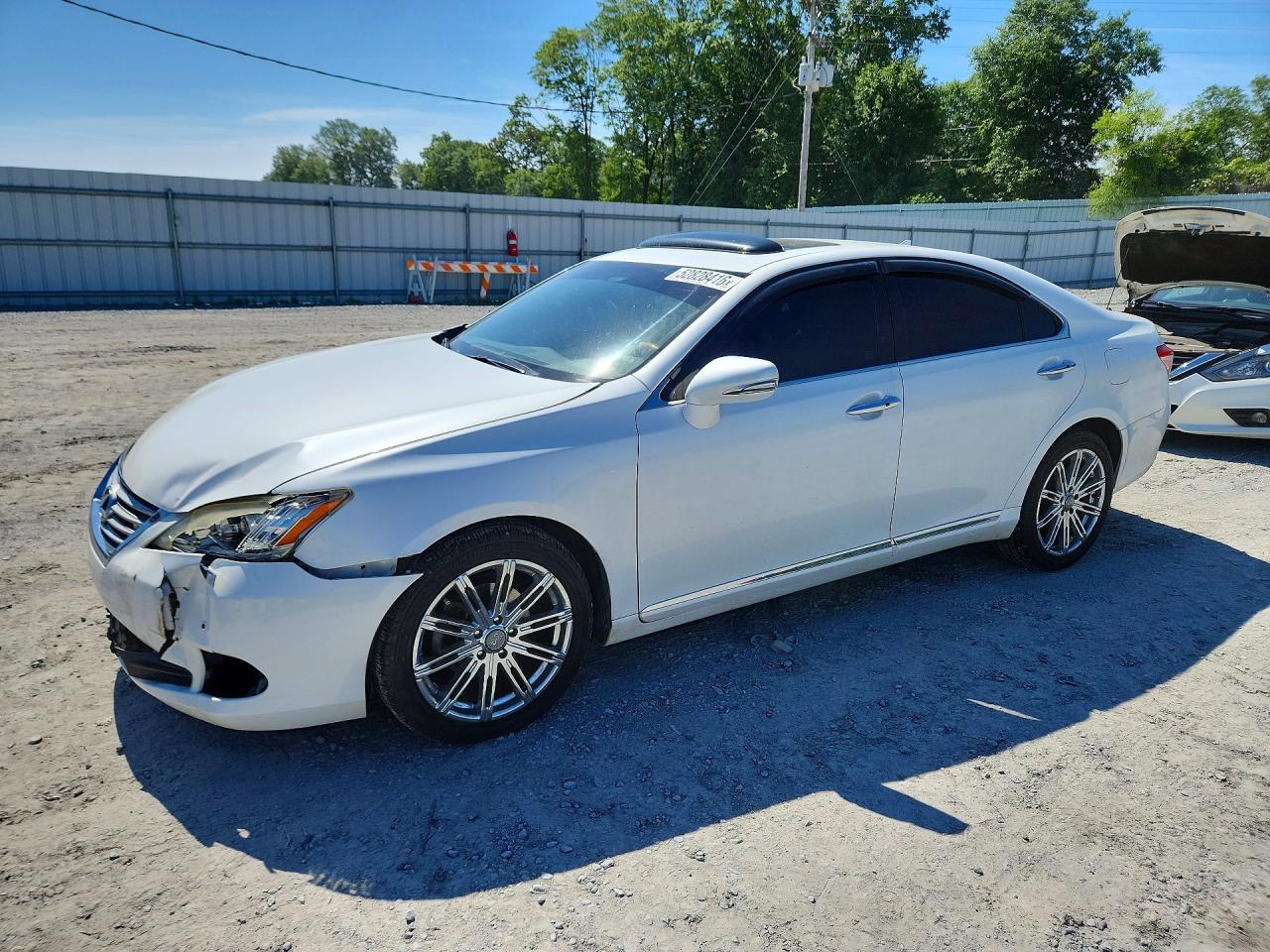 2010 Lexus Es 350 White vin: JTHBK1EG0A2401700