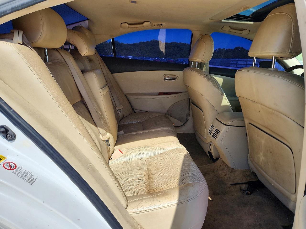 2010 Lexus Es 350 Белый vin: JTHBK1EG0A2401700