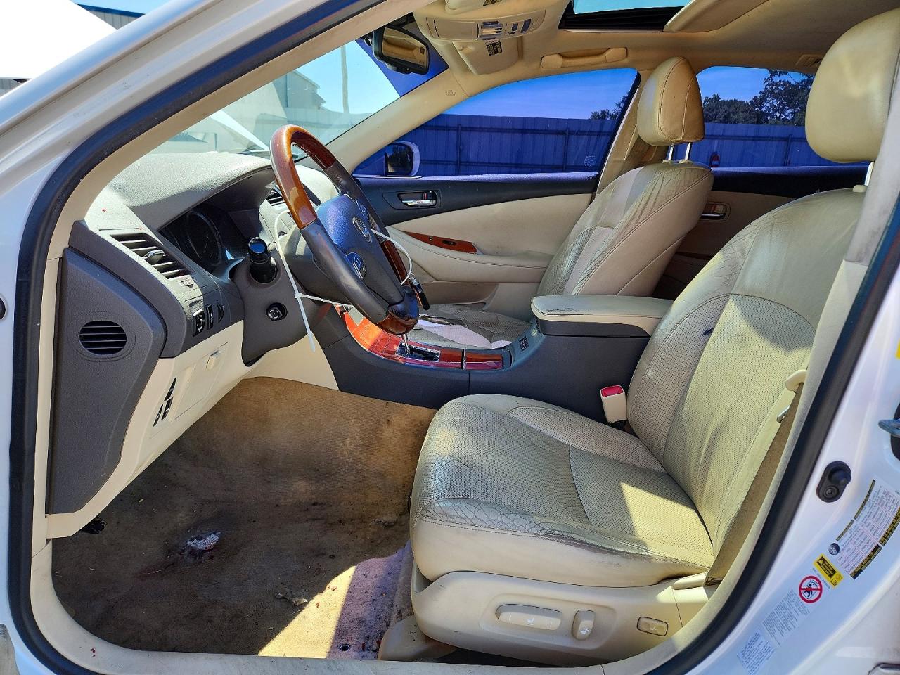 2010 Lexus Es 350 Белый vin: JTHBK1EG0A2401700