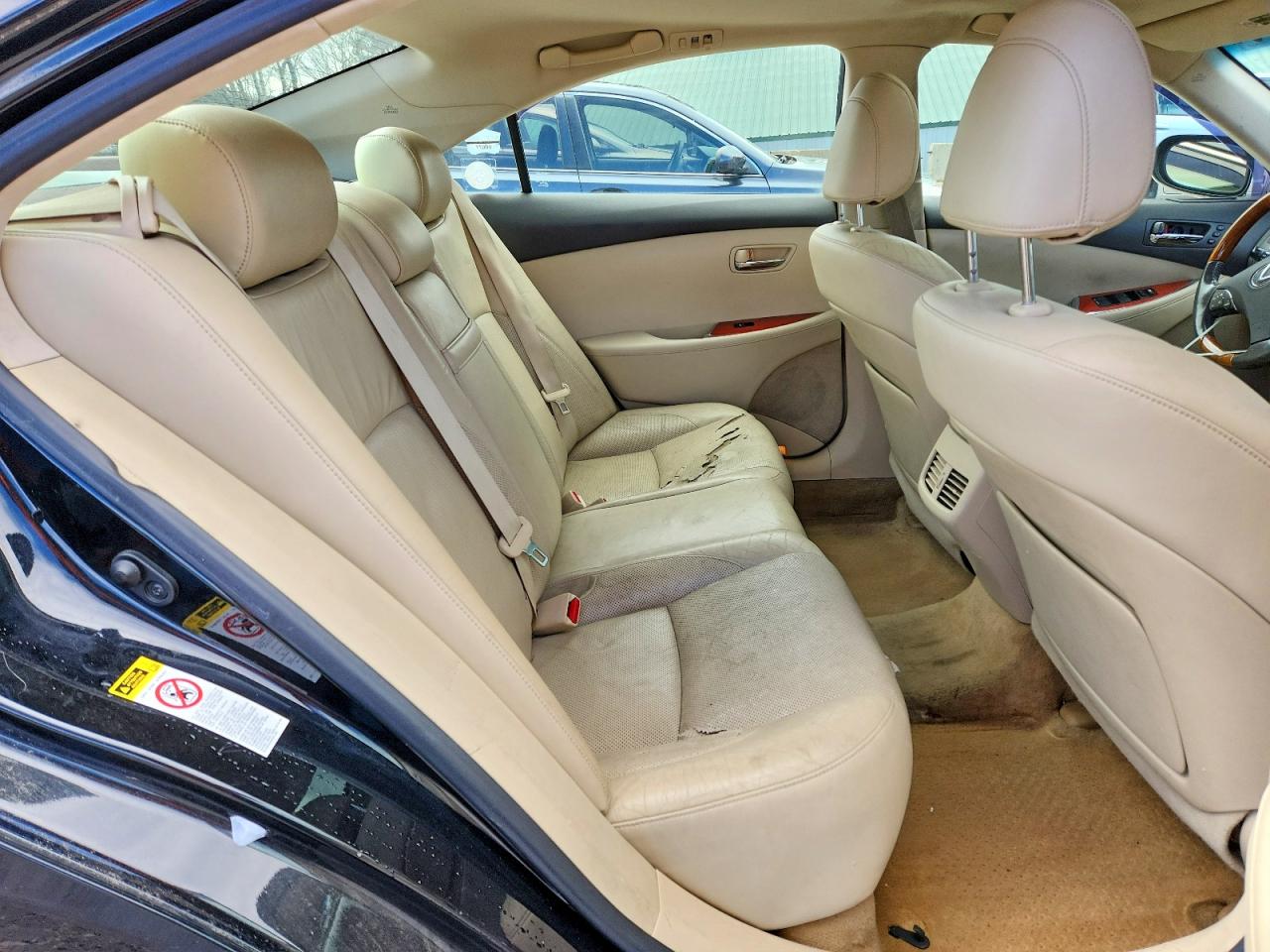 2010 Lexus Es 350 Base Black vin: JTHBK1EG0A2403754