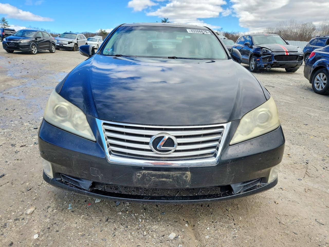 2010 Lexus Es 350 Base Black vin: JTHBK1EG0A2403754