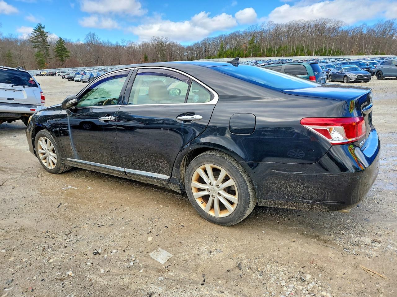 2010 Lexus Es 350 Base Black vin: JTHBK1EG0A2403754