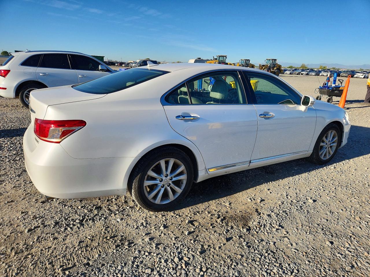 2010 Lexus Es 350 White vin: JTHBK1EG0A2406931
