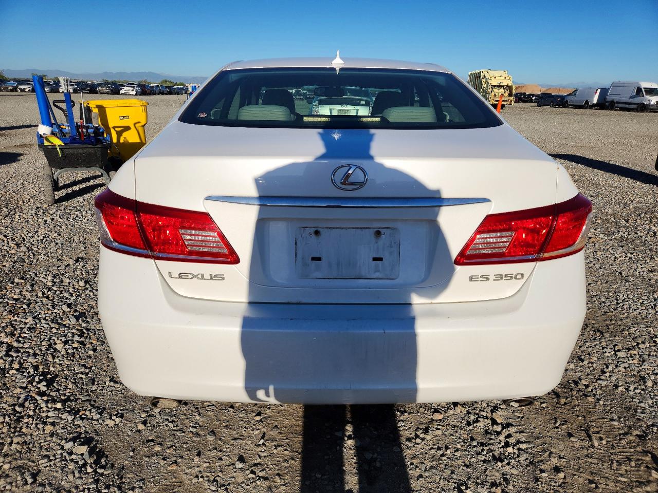 2010 Lexus Es 350 White vin: JTHBK1EG0A2406931