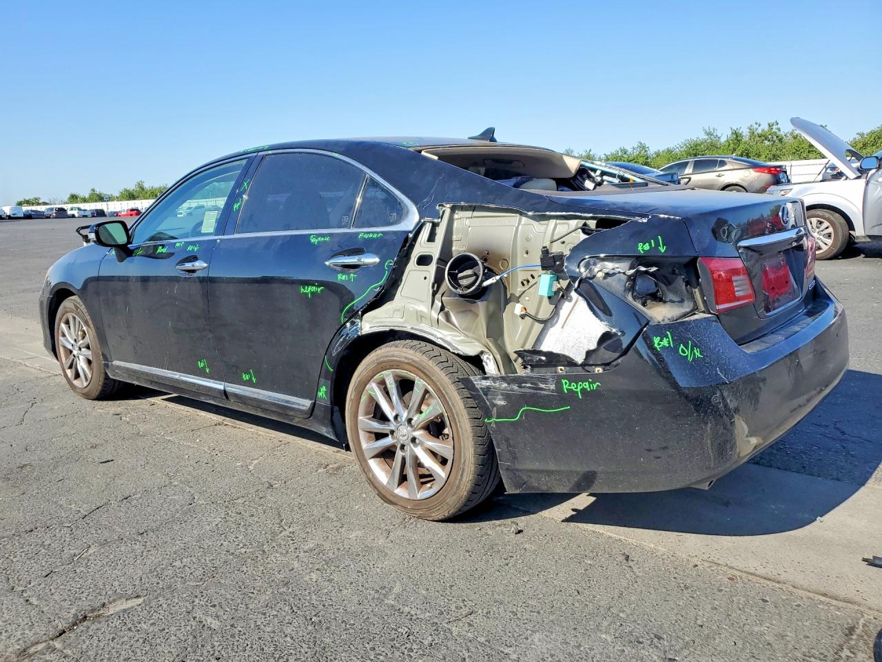 2011 Lexus Es 350 Угольный vin: JTHBK1EG0B2416120