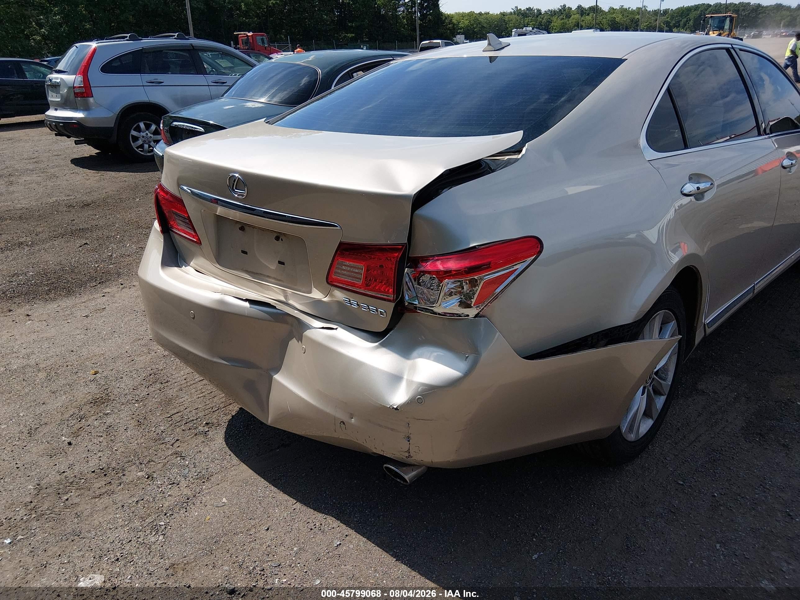 2011 Lexus Es 350 Gold vin: JTHBK1EG0B2416778