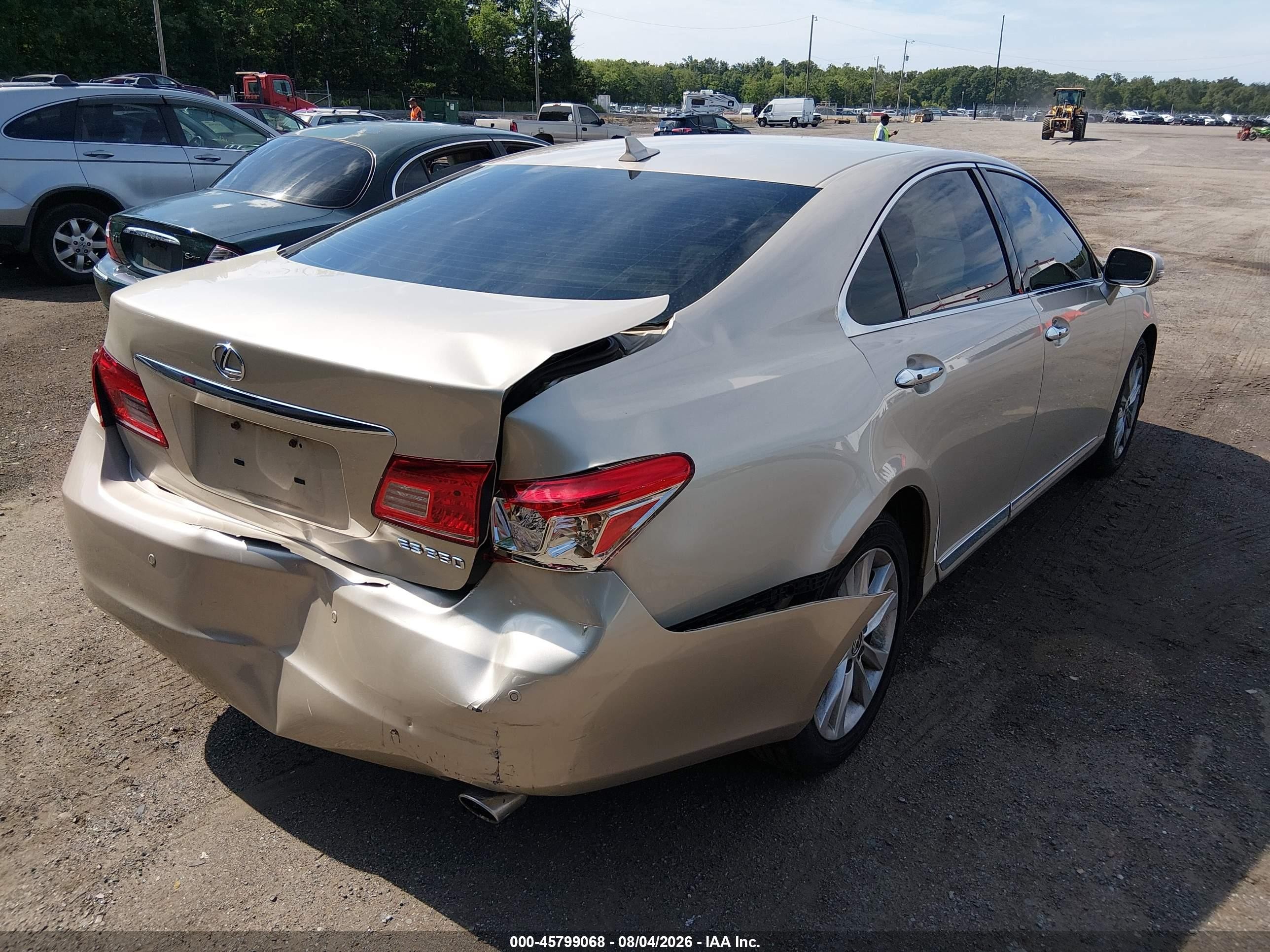 2011 Lexus Es 350 Gold vin: JTHBK1EG0B2416778