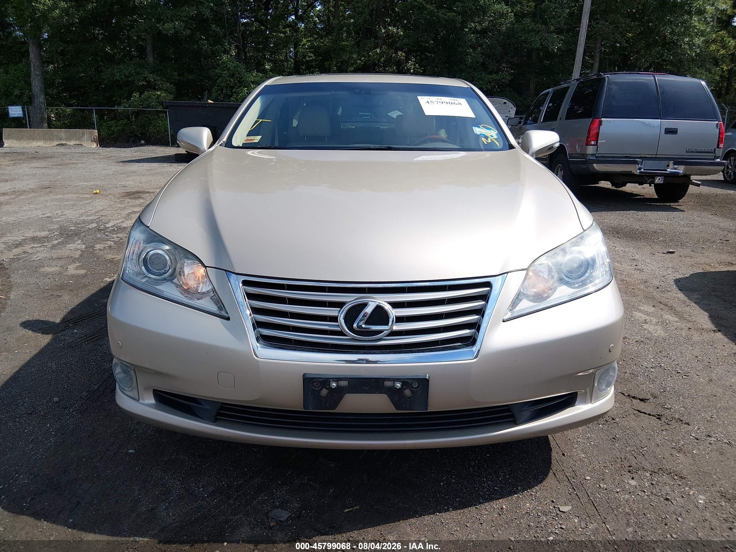 2011 Lexus Es 350 Gold vin: JTHBK1EG0B2416778