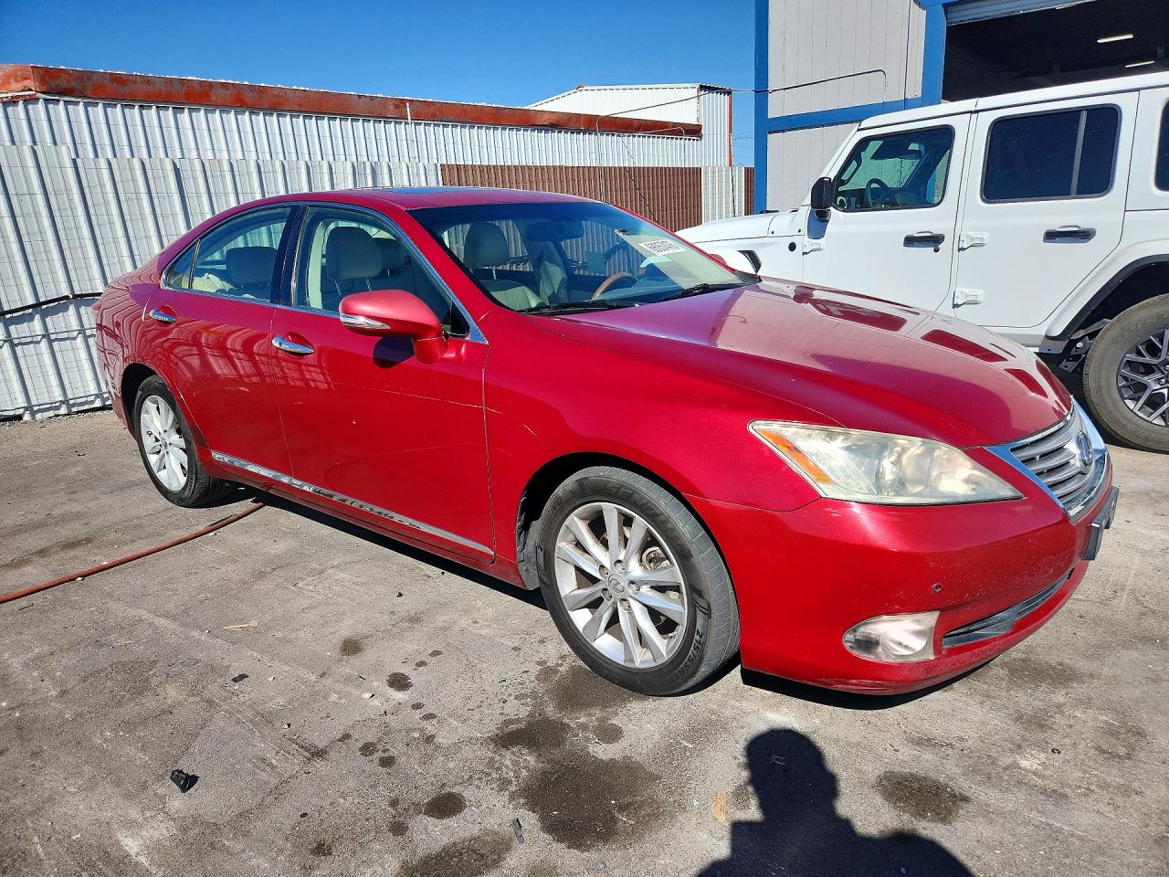 2011 Lexus Es 350 Burgundy vin: JTHBK1EG0B2439509