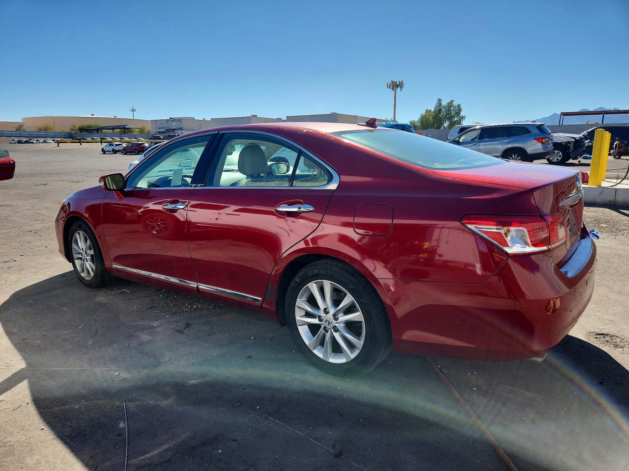 2011 Lexus Es 350 Burgundy vin: JTHBK1EG0B2439509