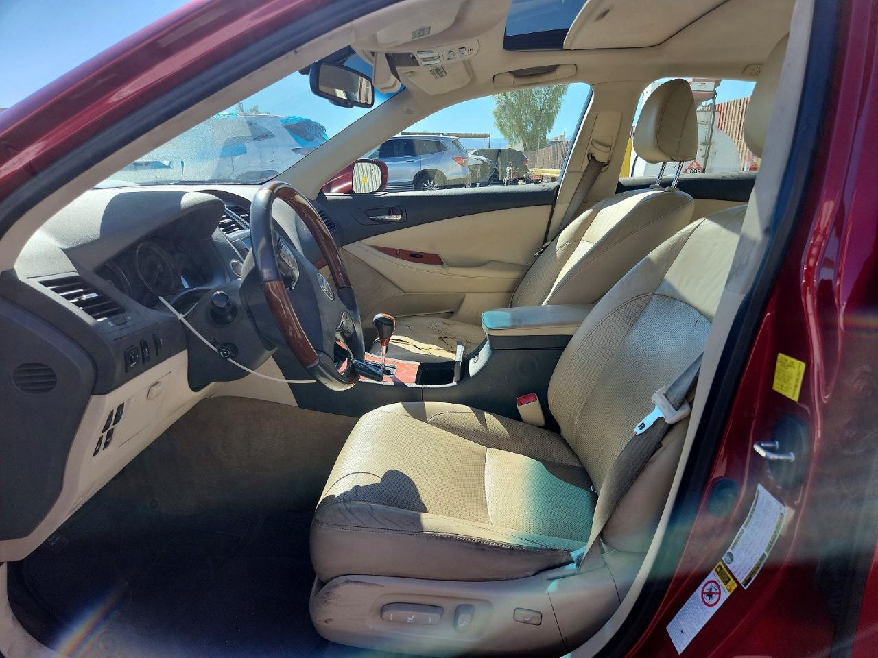 2011 Lexus Es 350 Burgundy vin: JTHBK1EG0B2439509