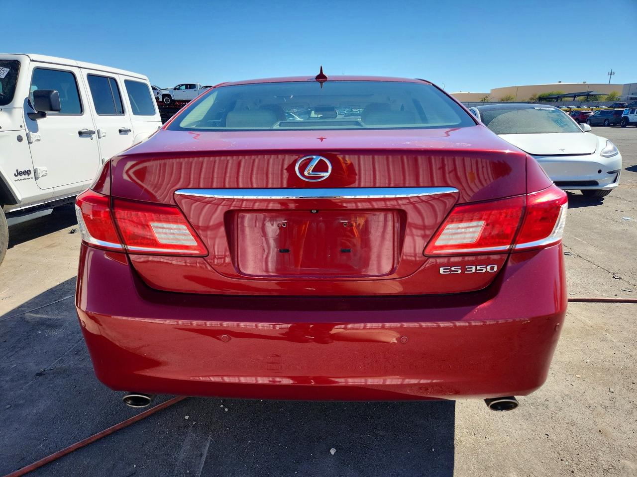 2011 Lexus Es 350 Burgundy vin: JTHBK1EG0B2439509