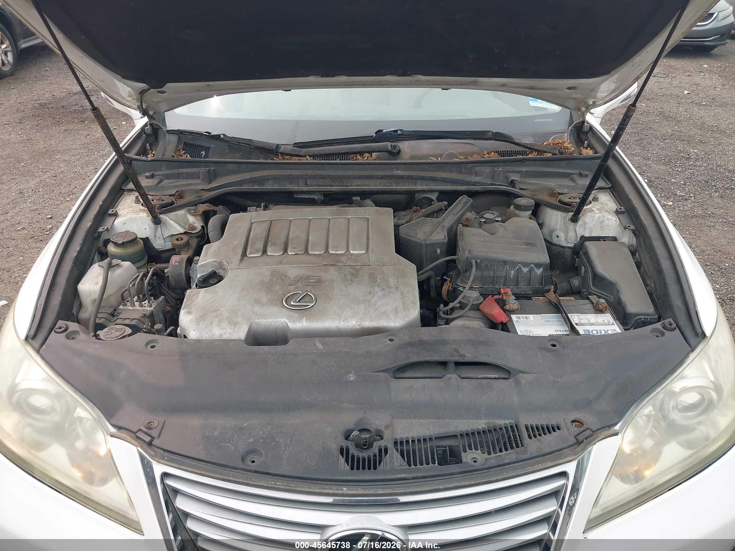 2011 Lexus Es 350   Белый vin: JTHBK1EG0B2449179