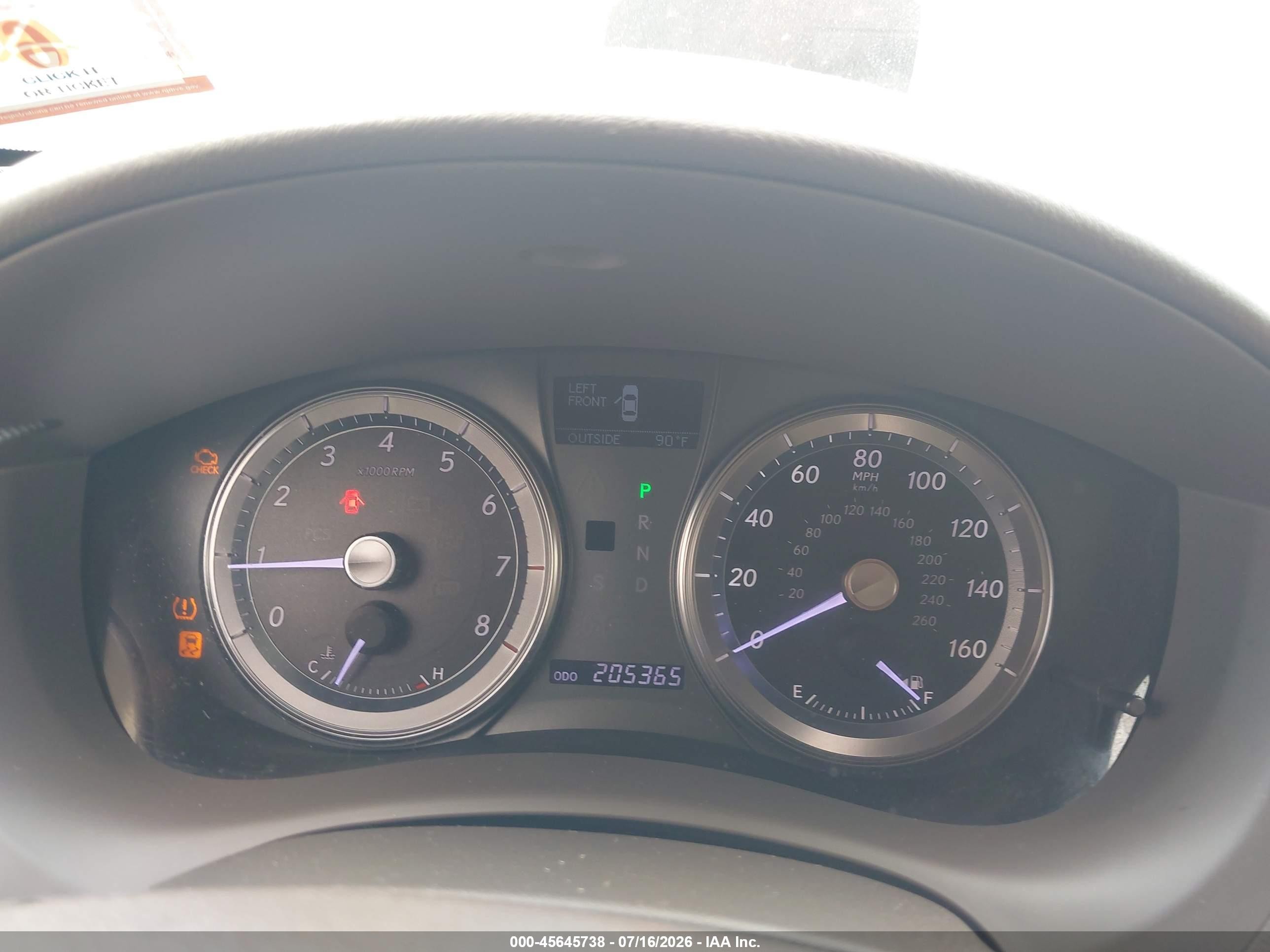 2011 Lexus Es 350   Белый vin: JTHBK1EG0B2449179