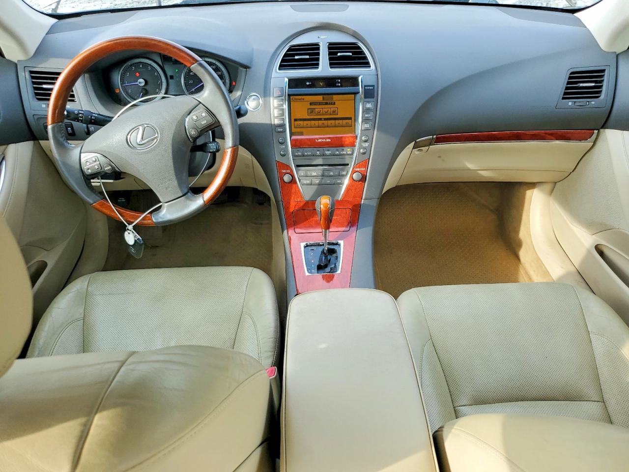2011 Lexus Es 350 Beige vin: JTHBK1EG0B2459887