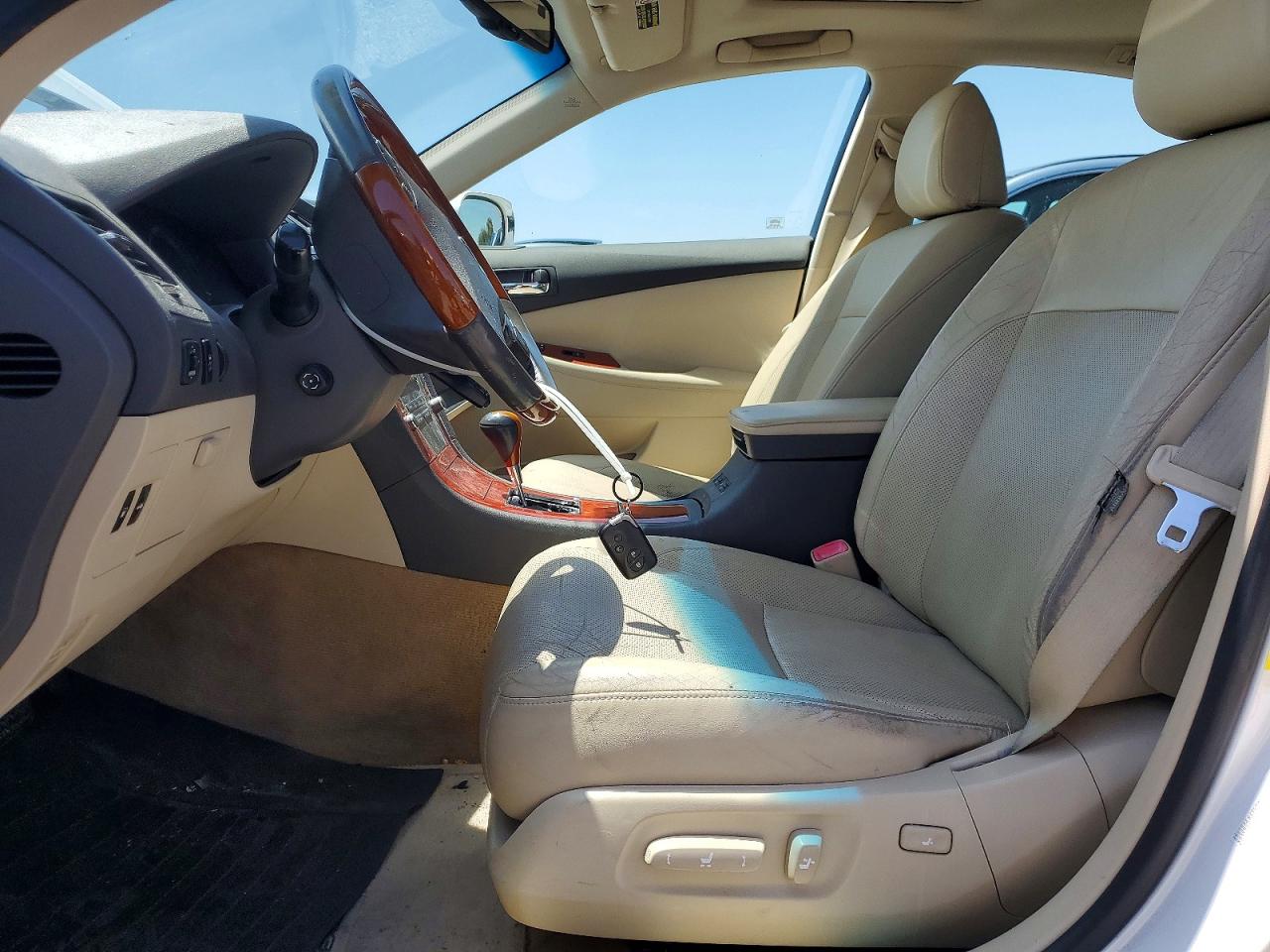 2011 Lexus Es 350 White vin: JTHBK1EG0B2460084