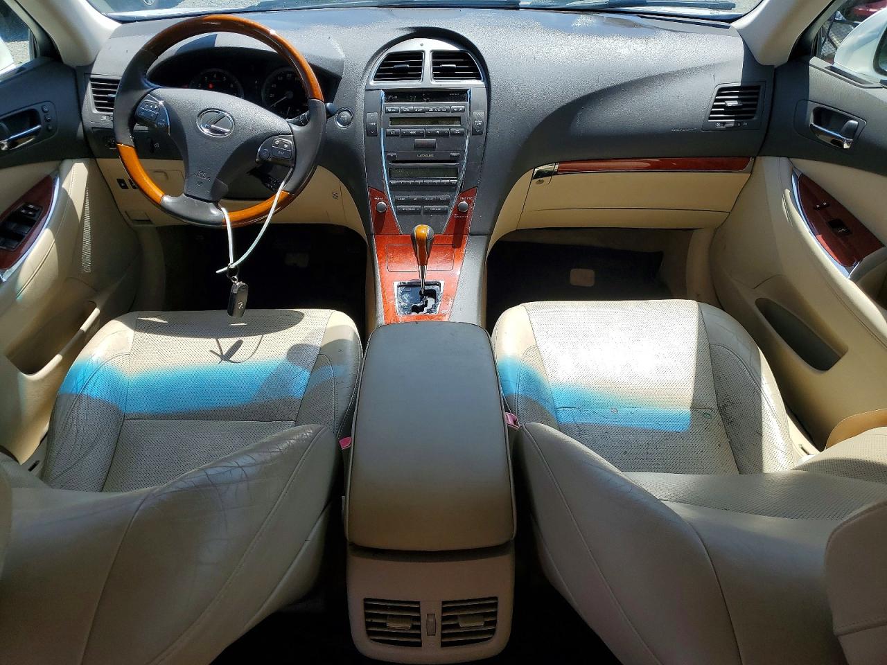 2011 Lexus Es 350 White vin: JTHBK1EG0B2460084