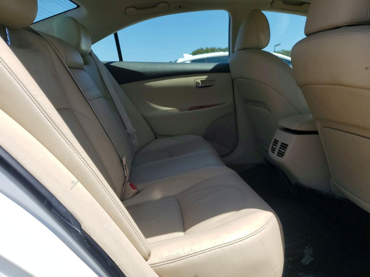 2011 Lexus Es 350 White vin: JTHBK1EG0B2460084