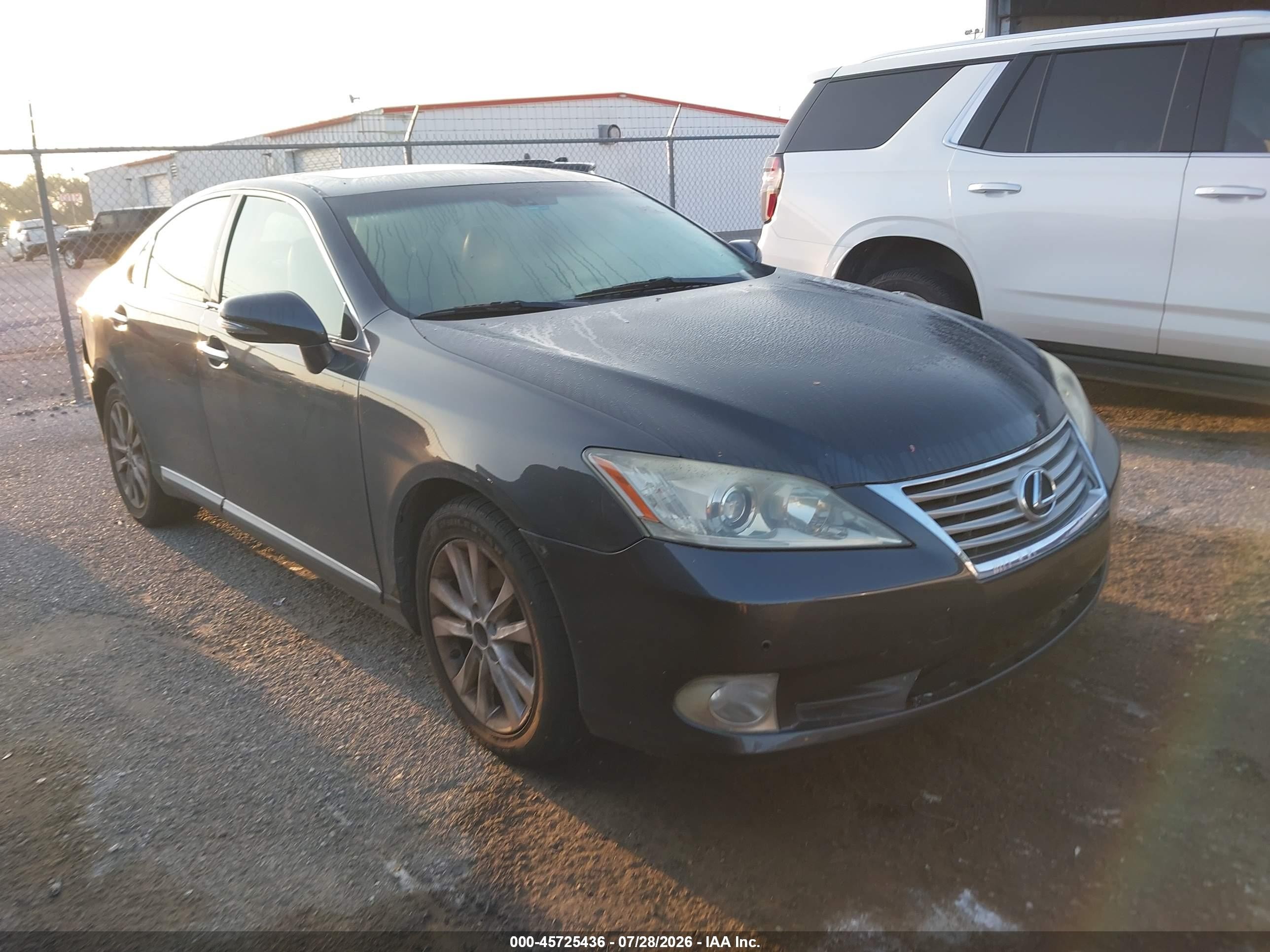 2011 Lexus Es 350   Gray vin: JTHBK1EG0B2461736