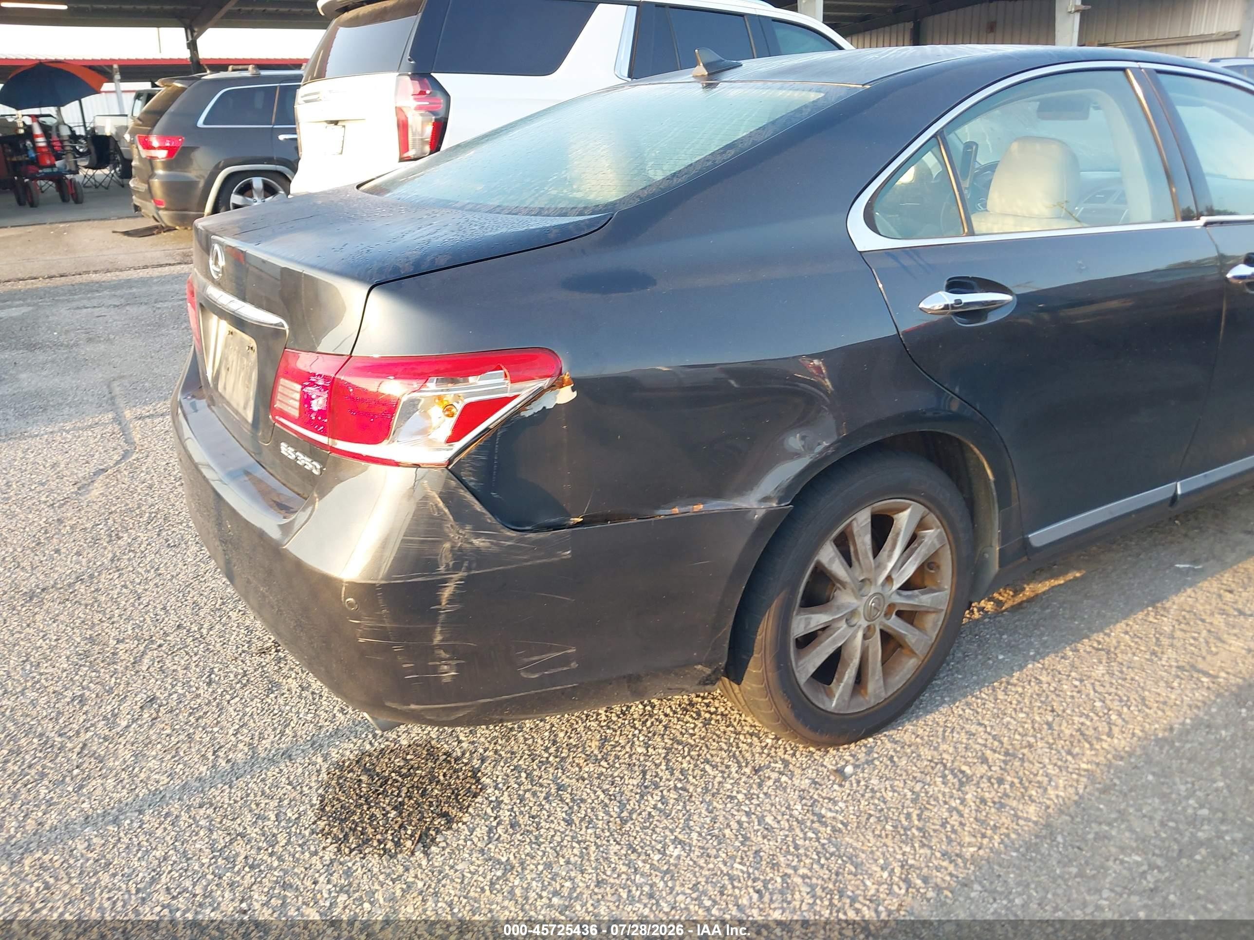 2011 Lexus Es 350   Gray vin: JTHBK1EG0B2461736