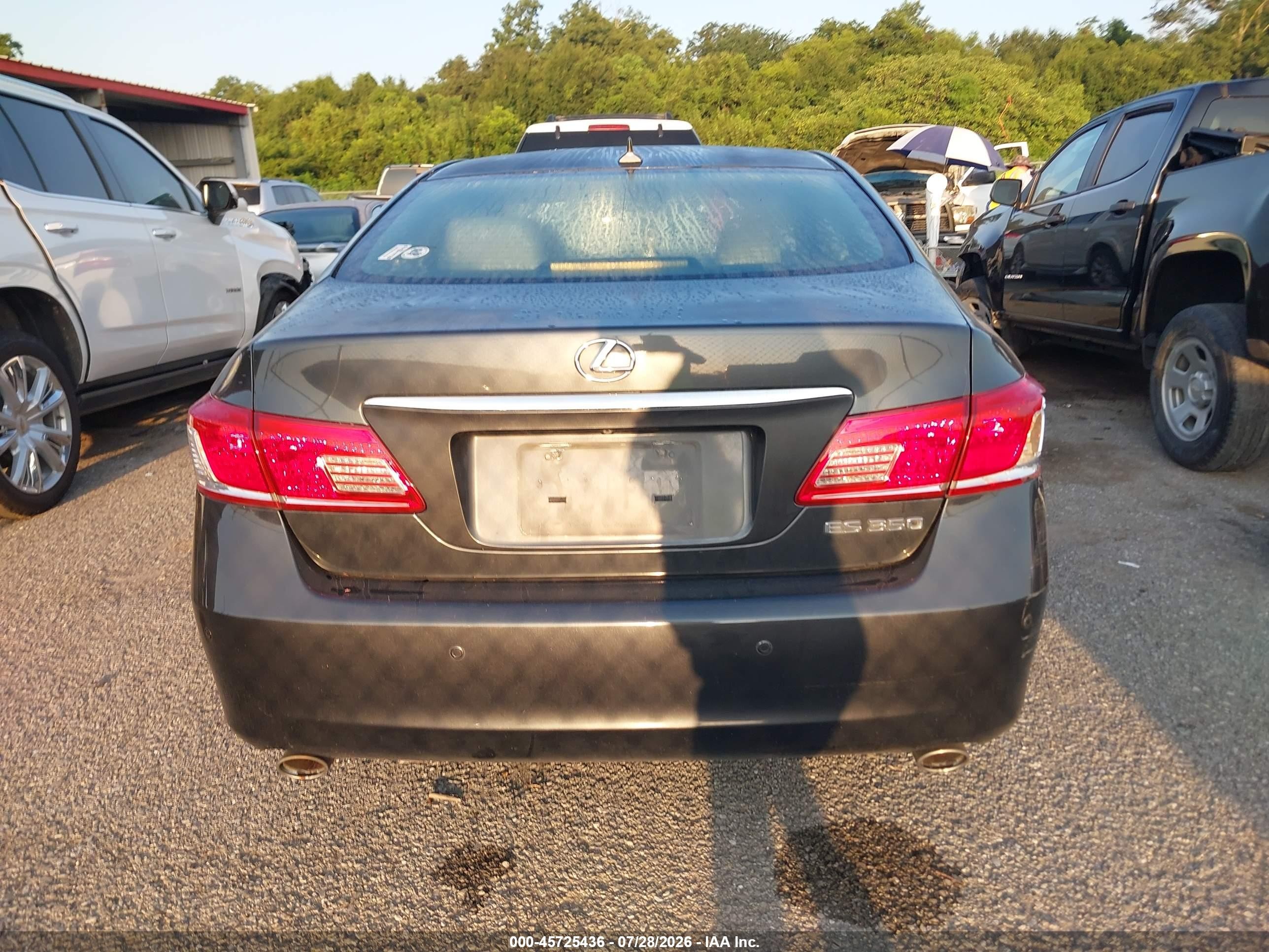 2011 Lexus Es 350   Gray vin: JTHBK1EG0B2461736