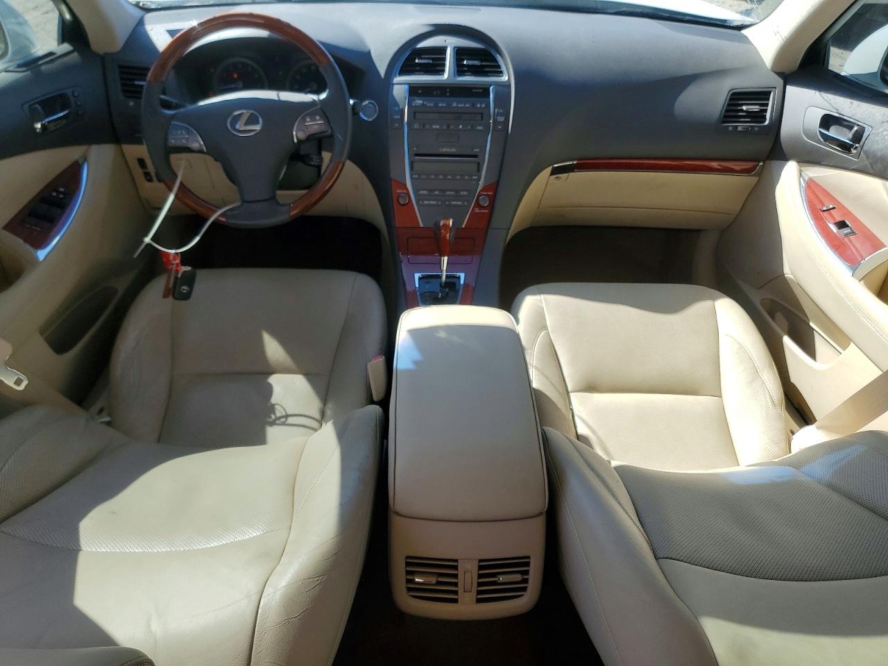2011 Lexus Es 350 Base White vin: JTHBK1EG0B2467083