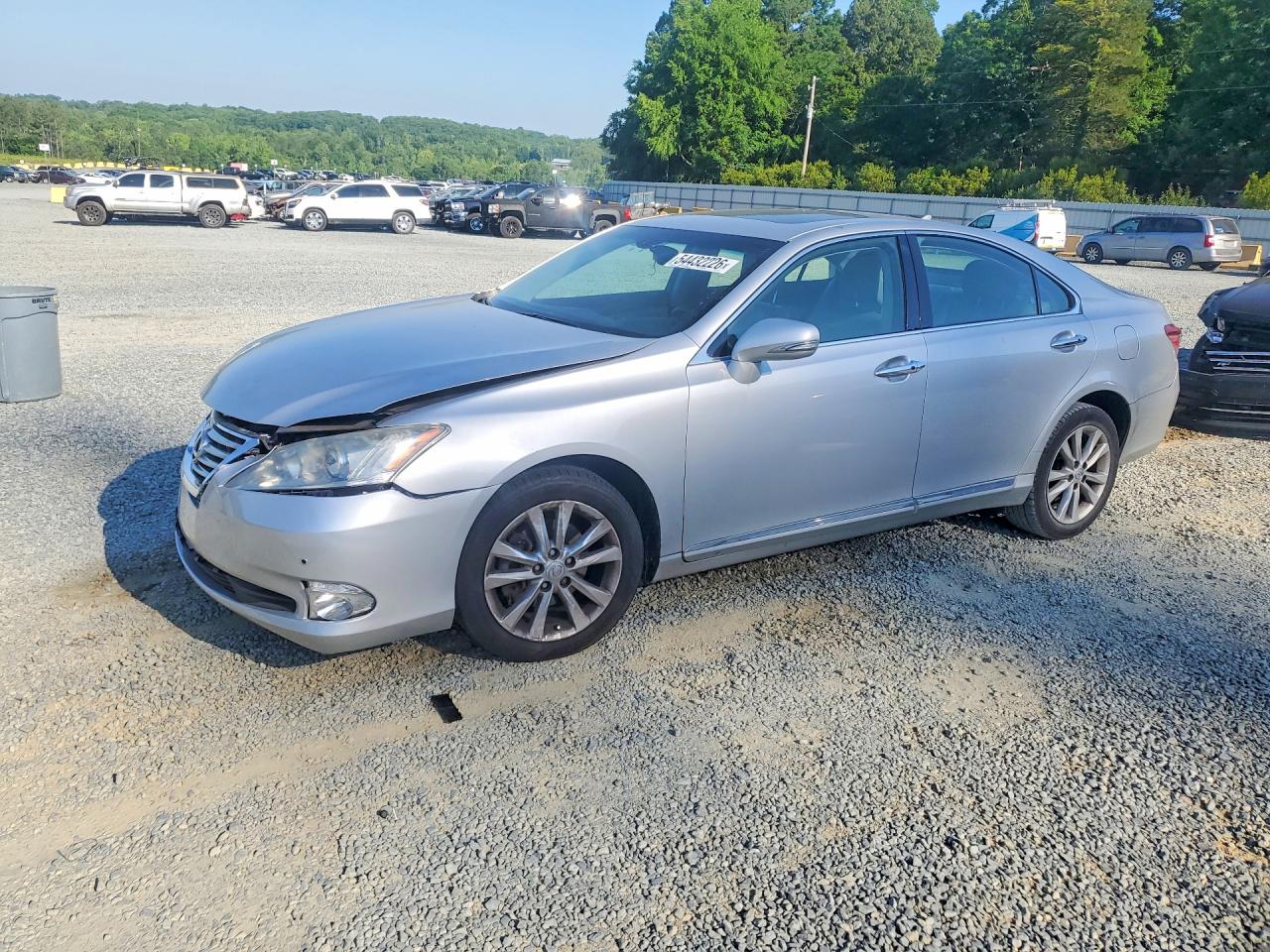 2012 Lexus Es 350 Silver vin: JTHBK1EG0C2474150