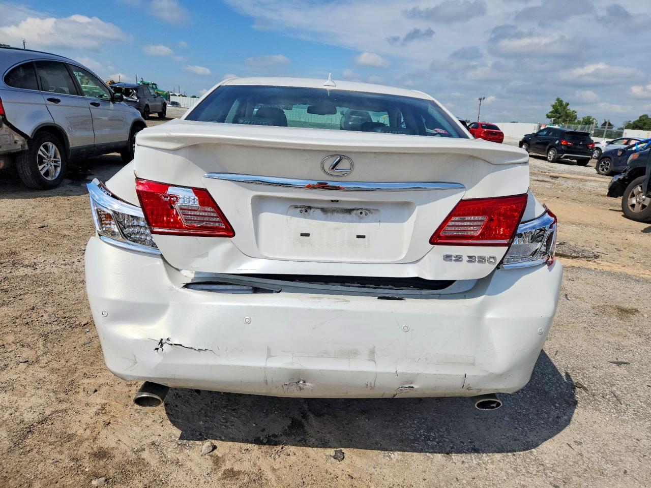 2012 Lexus Es 350 White vin: JTHBK1EG0C2479266