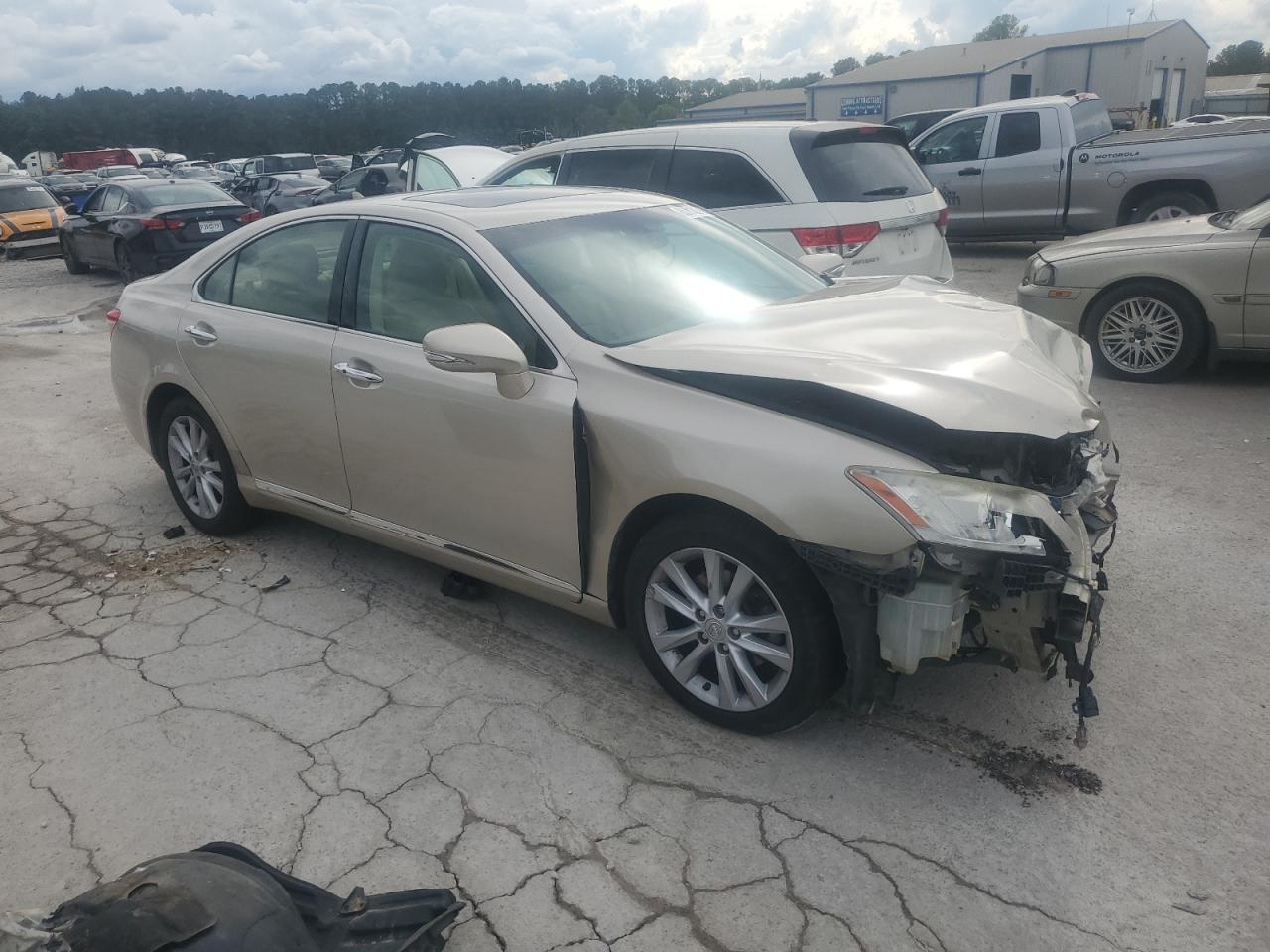 2012 Lexus Es 350 Beige vin: JTHBK1EG0C2479705