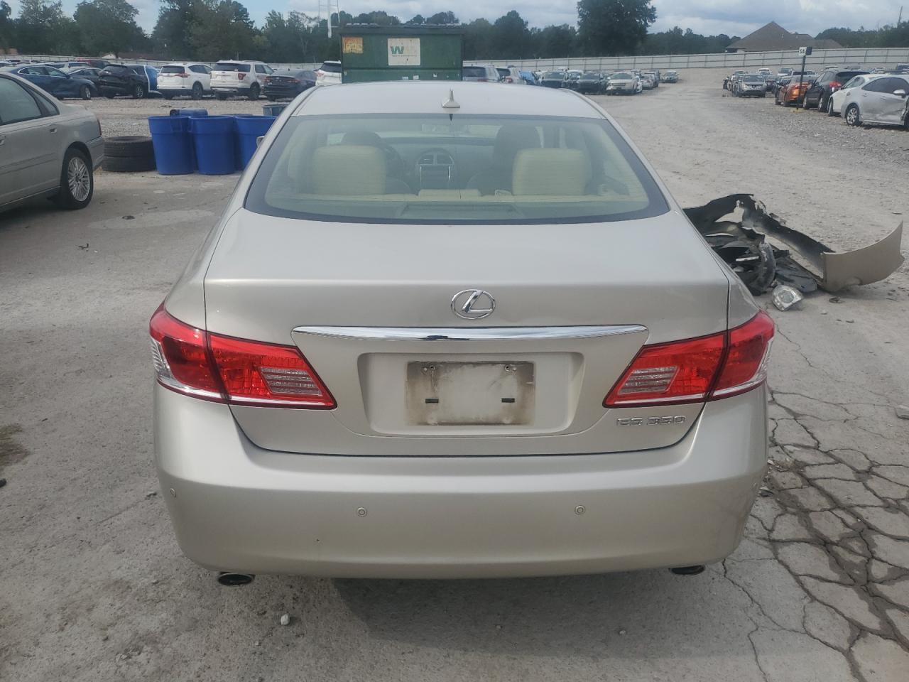 2012 Lexus Es 350 Beige vin: JTHBK1EG0C2479705