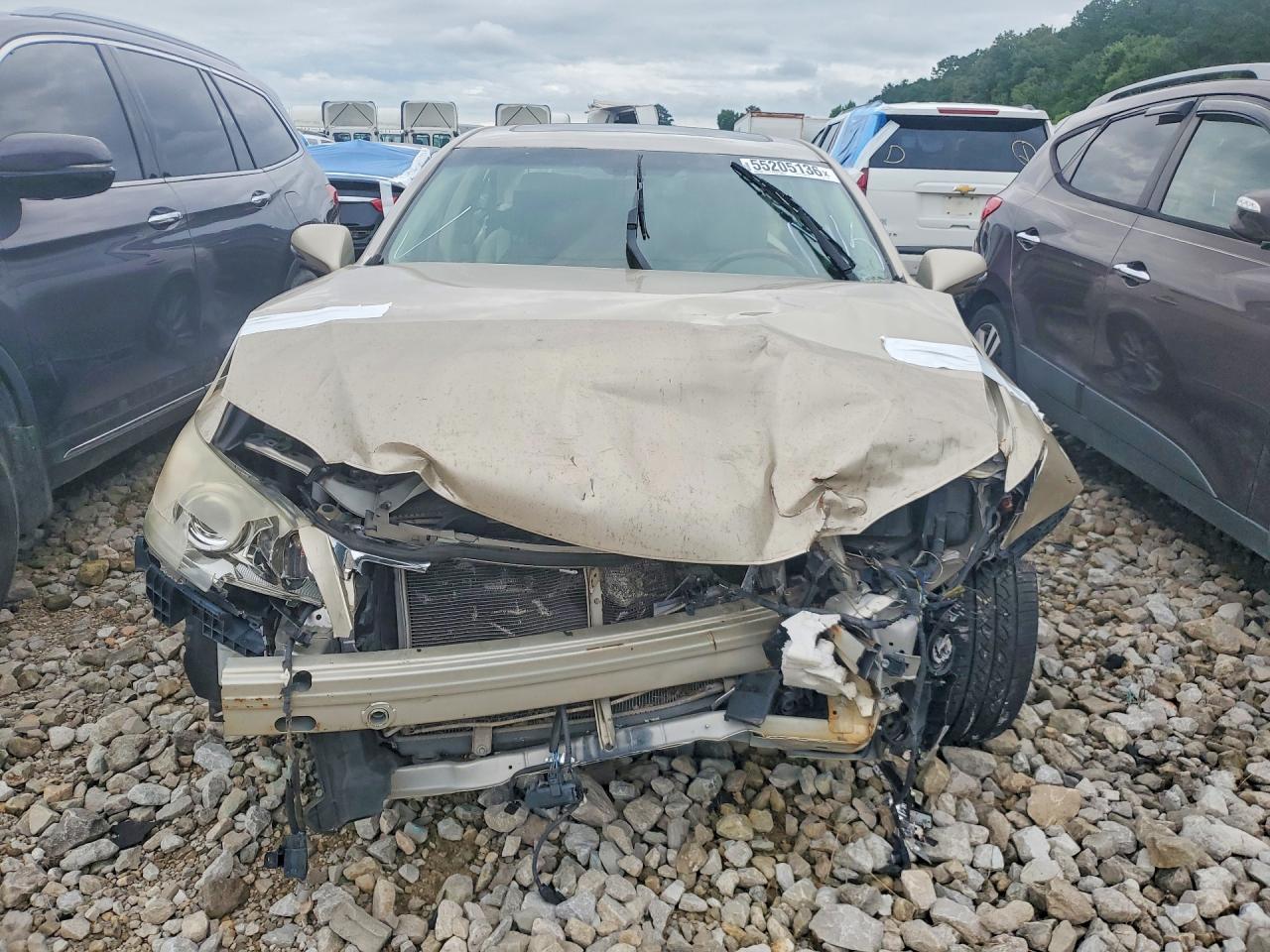 2012 Lexus Es 350 Beige vin: JTHBK1EG0C2479705