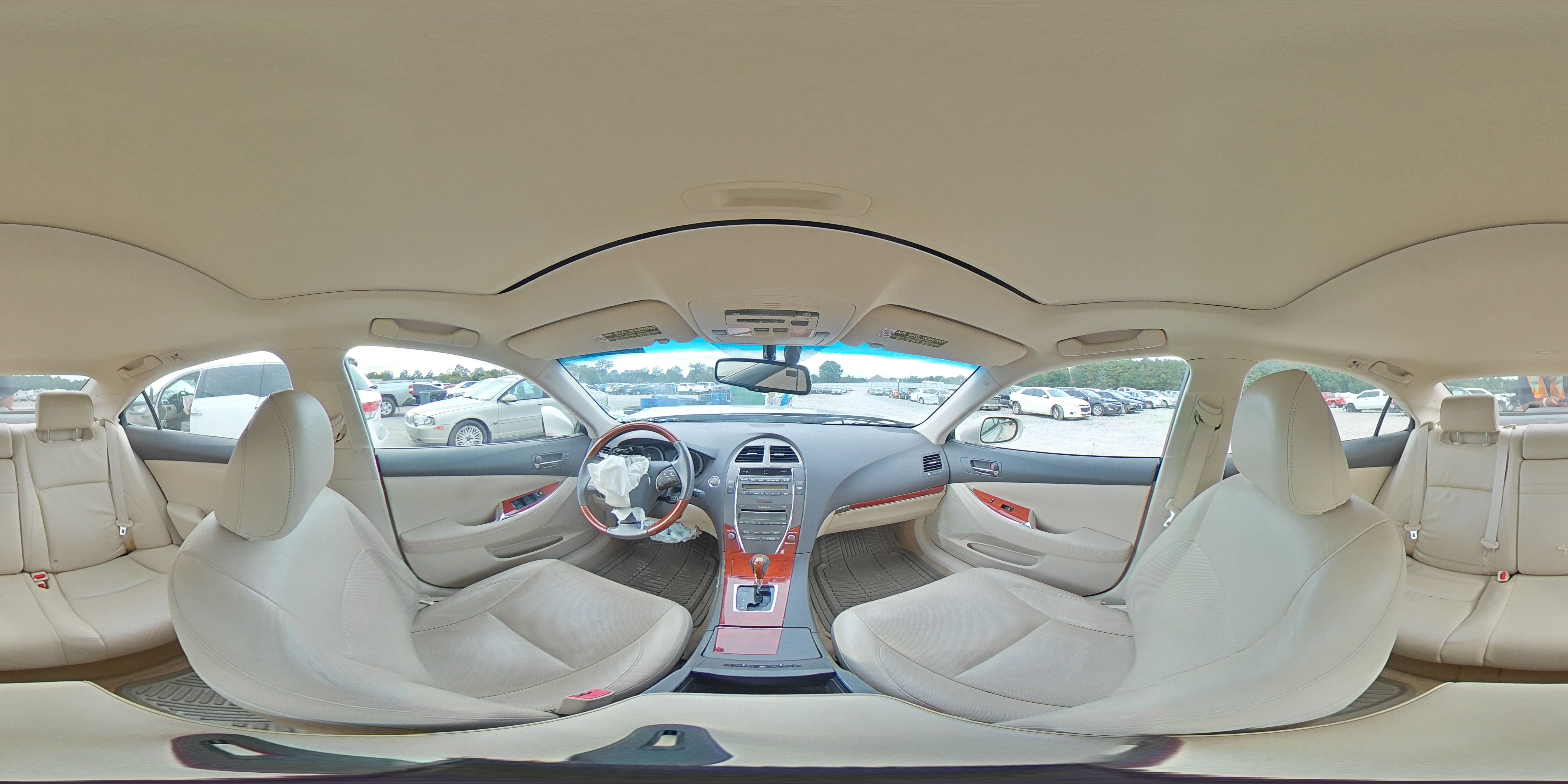 2012 Lexus Es 350 Beige vin: JTHBK1EG0C2479705