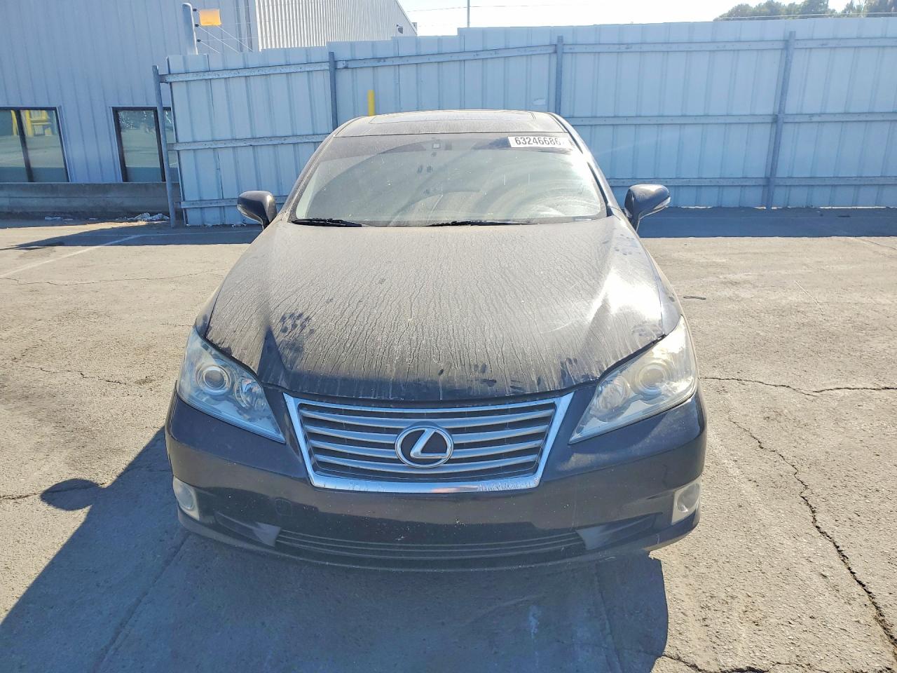 2012 Lexus Es 350 Black vin: JTHBK1EG0C2480790