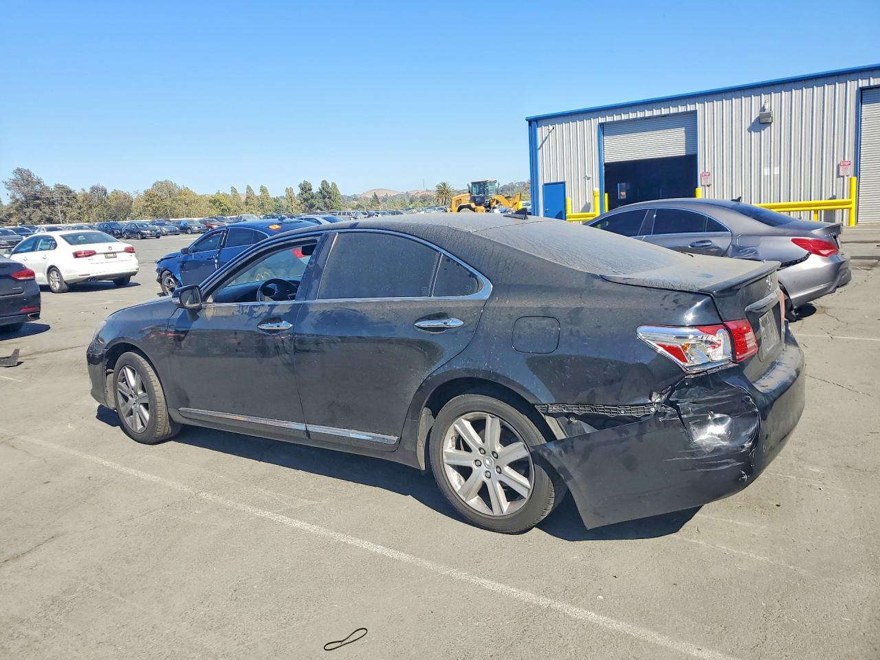 2012 Lexus Es 350 Black vin: JTHBK1EG0C2480790