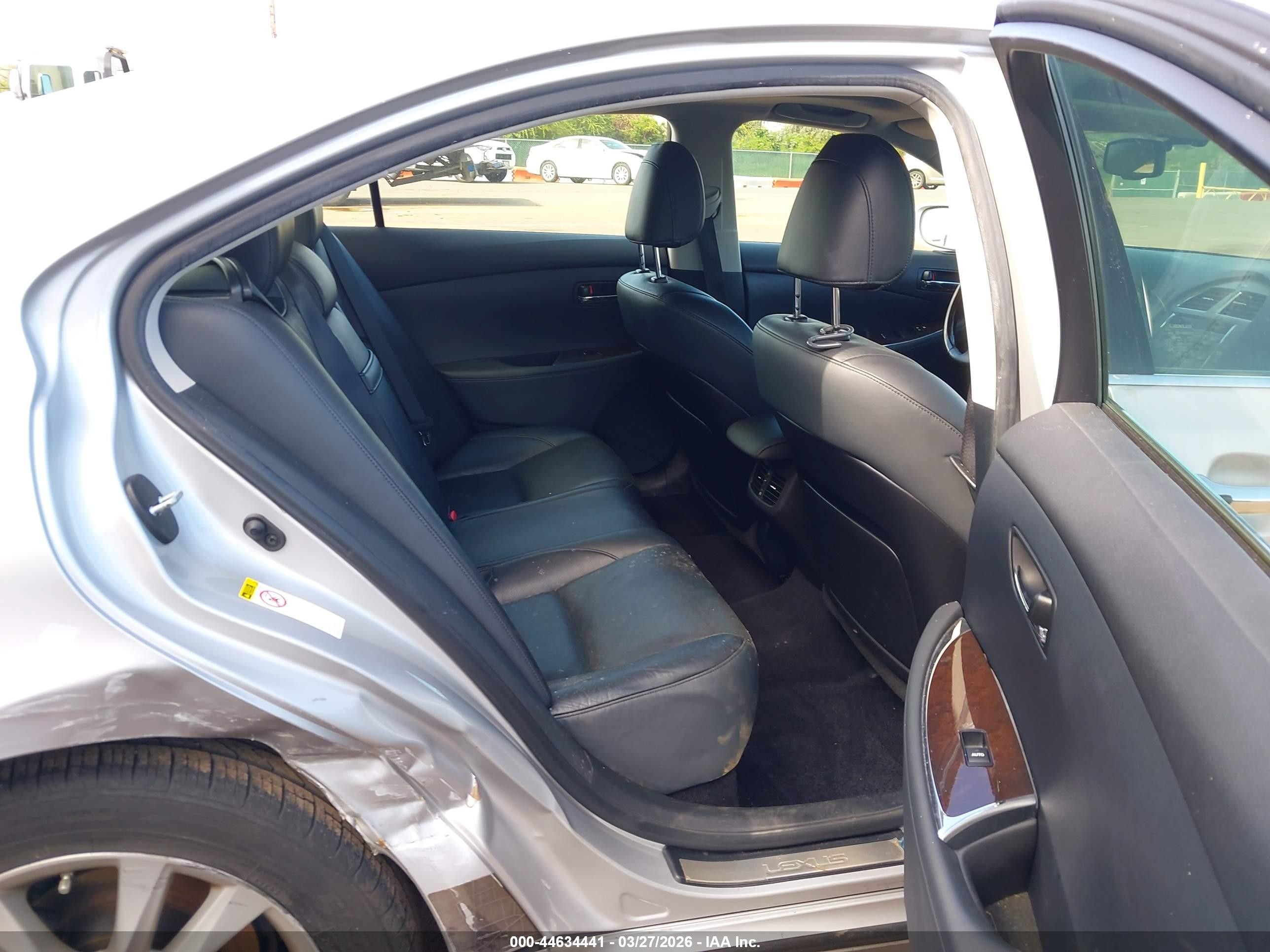 2012 Lexus Es 350   Silver vin: JTHBK1EG0C2484807