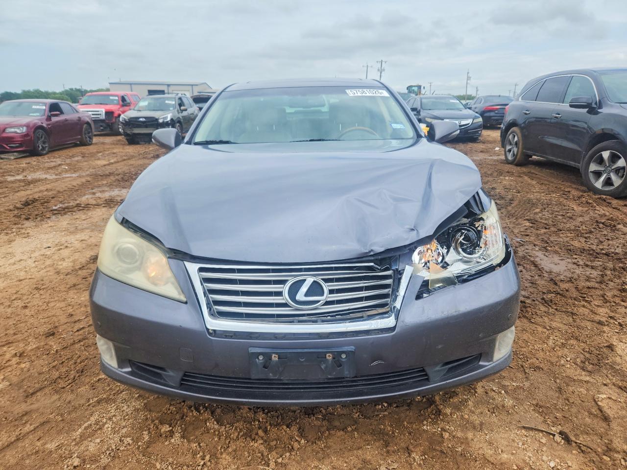 2012 Lexus Es 350 Gray vin: JTHBK1EG0C2500357