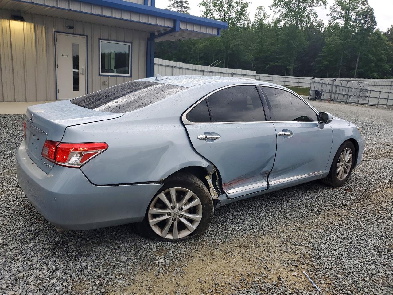 2012 Lexus Es 350 Blue vin: JTHBK1EG0C2504294