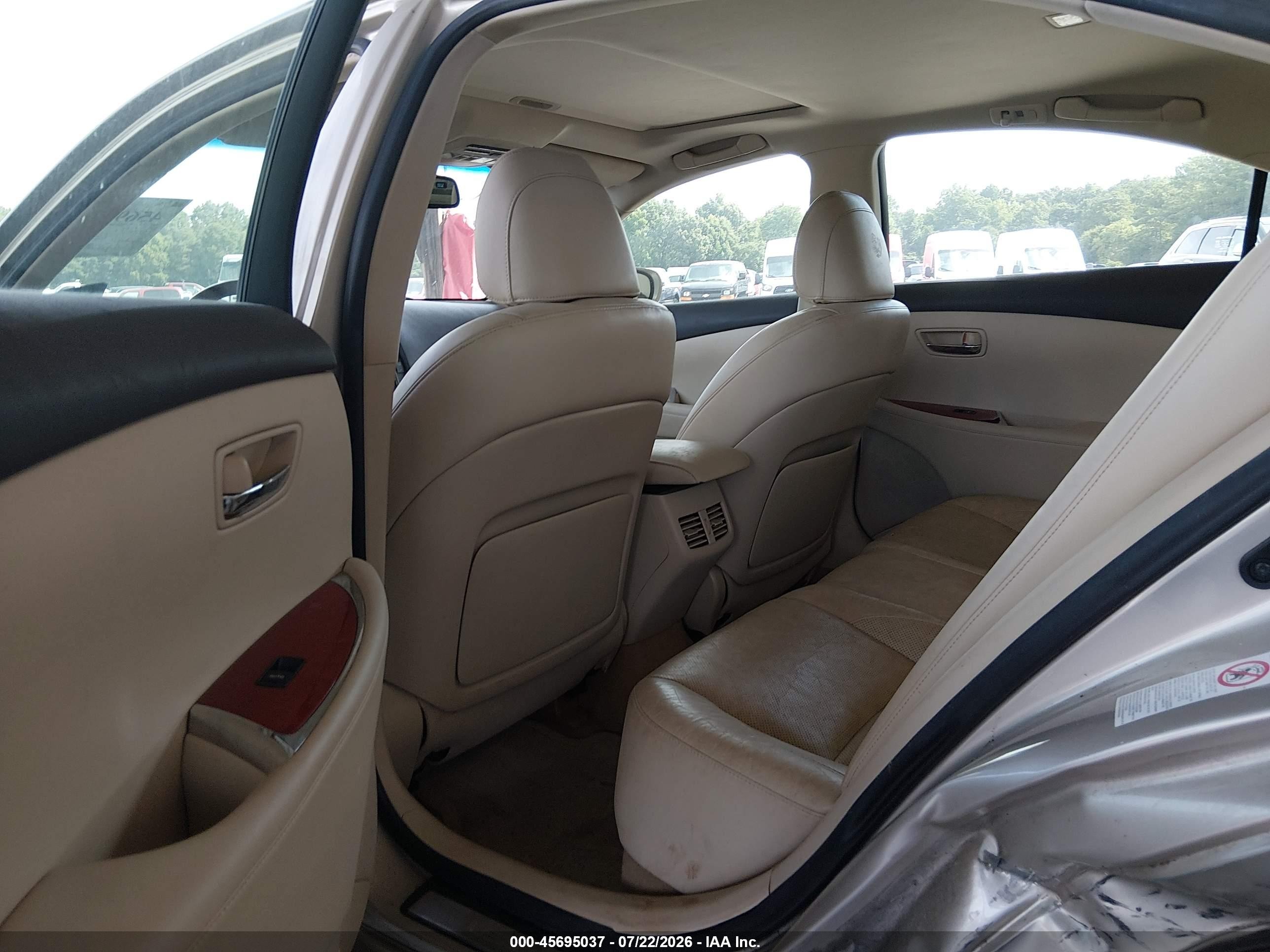 2012 Lexus Es 350   Champagne vin: JTHBK1EG0C2510449