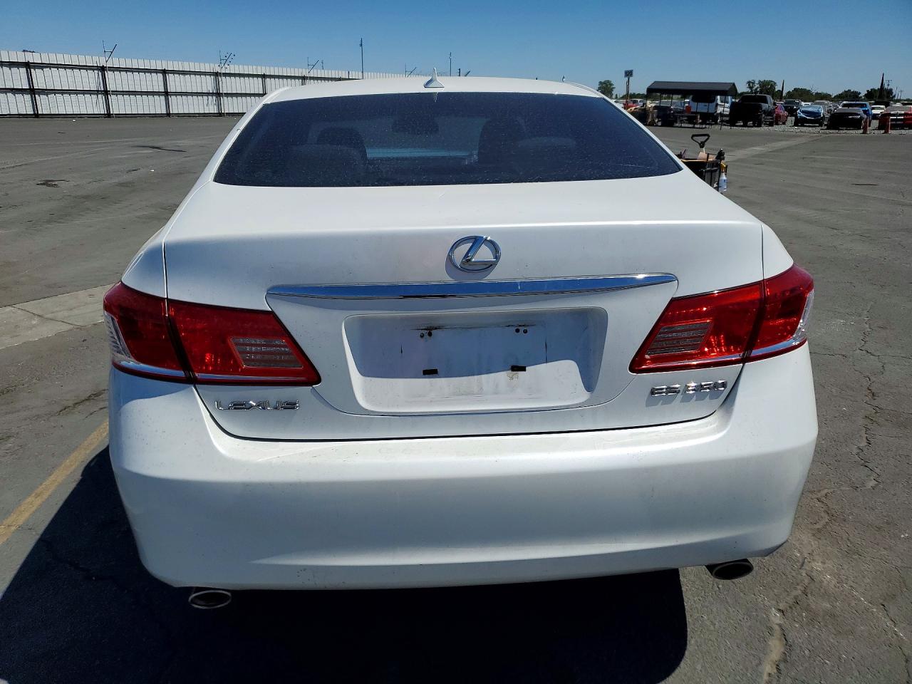 2010 Lexus Es 350 White vin: JTHBK1EG1A2343421