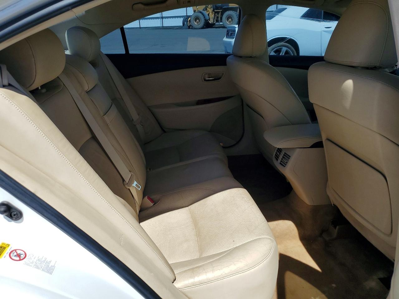 2010 Lexus Es 350 White vin: JTHBK1EG1A2343421