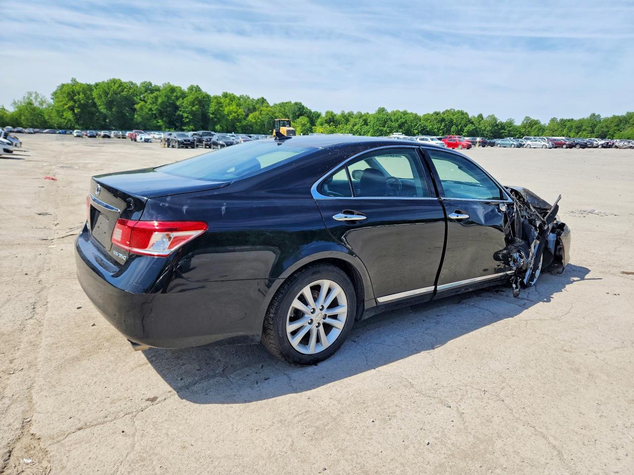 2010 Lexus Es 350 Black vin: JTHBK1EG1A2346111