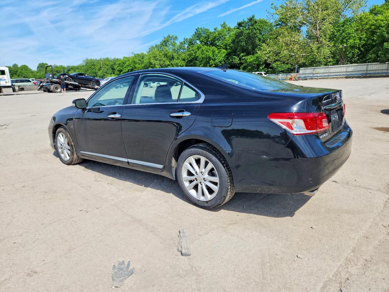 2010 Lexus Es 350 Black vin: JTHBK1EG1A2346111