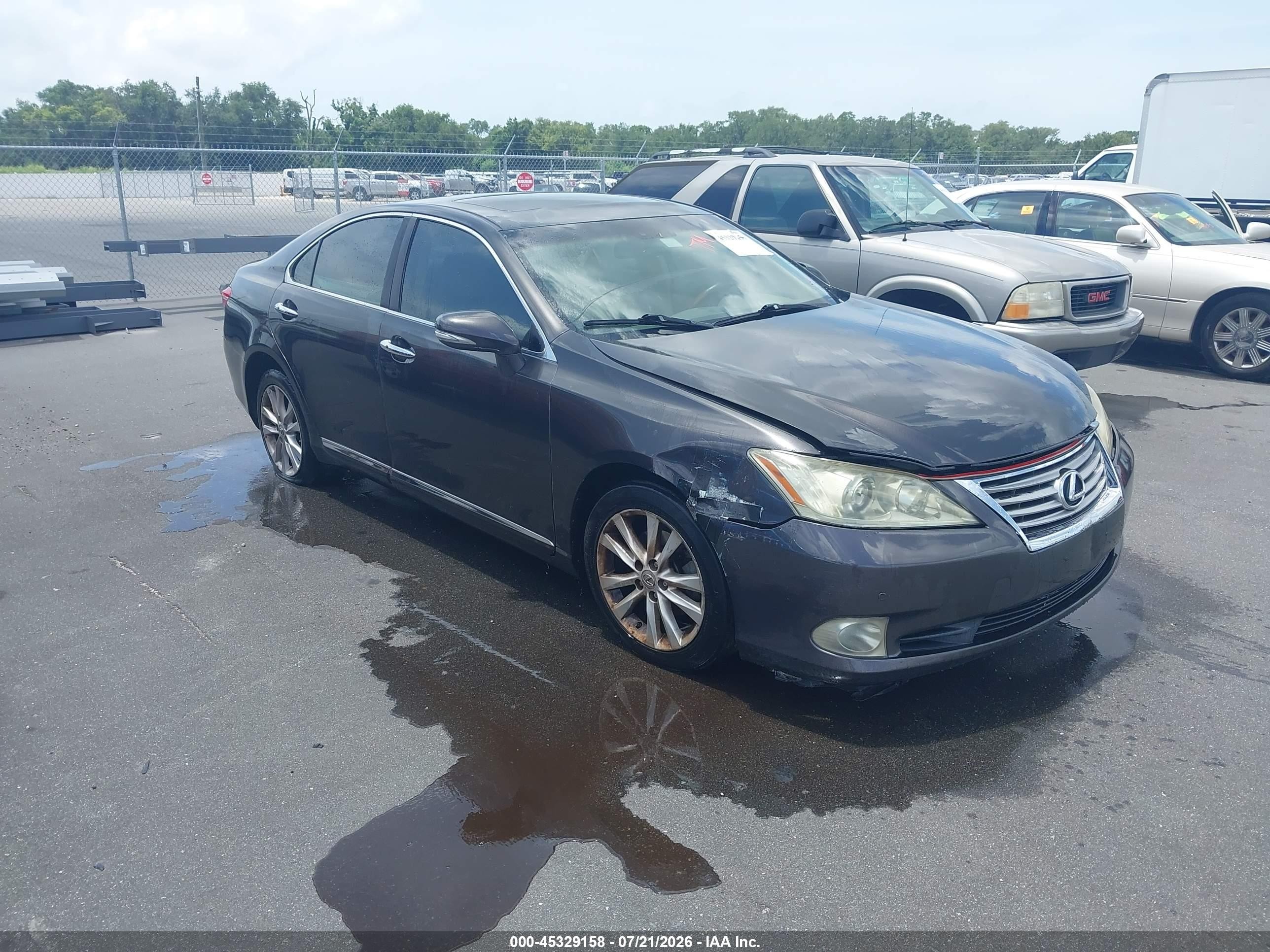 2010 Lexus Es 350   Gray vin: JTHBK1EG1A2357304