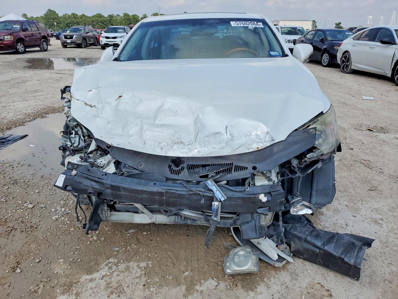 2010 Lexus Es 350 White vin: JTHBK1EG1A2358551