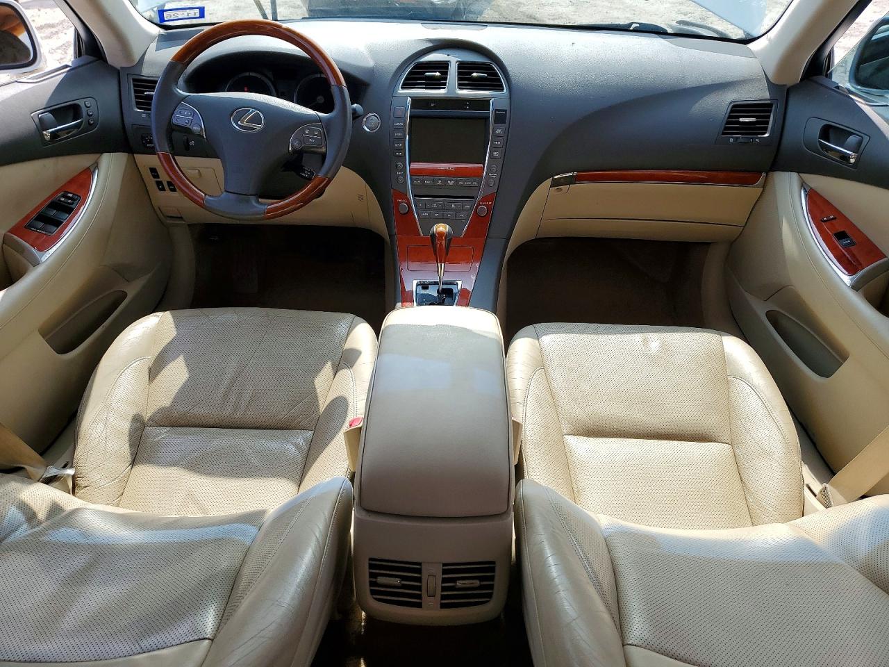 2010 Lexus Es 350 White vin: JTHBK1EG1A2358551