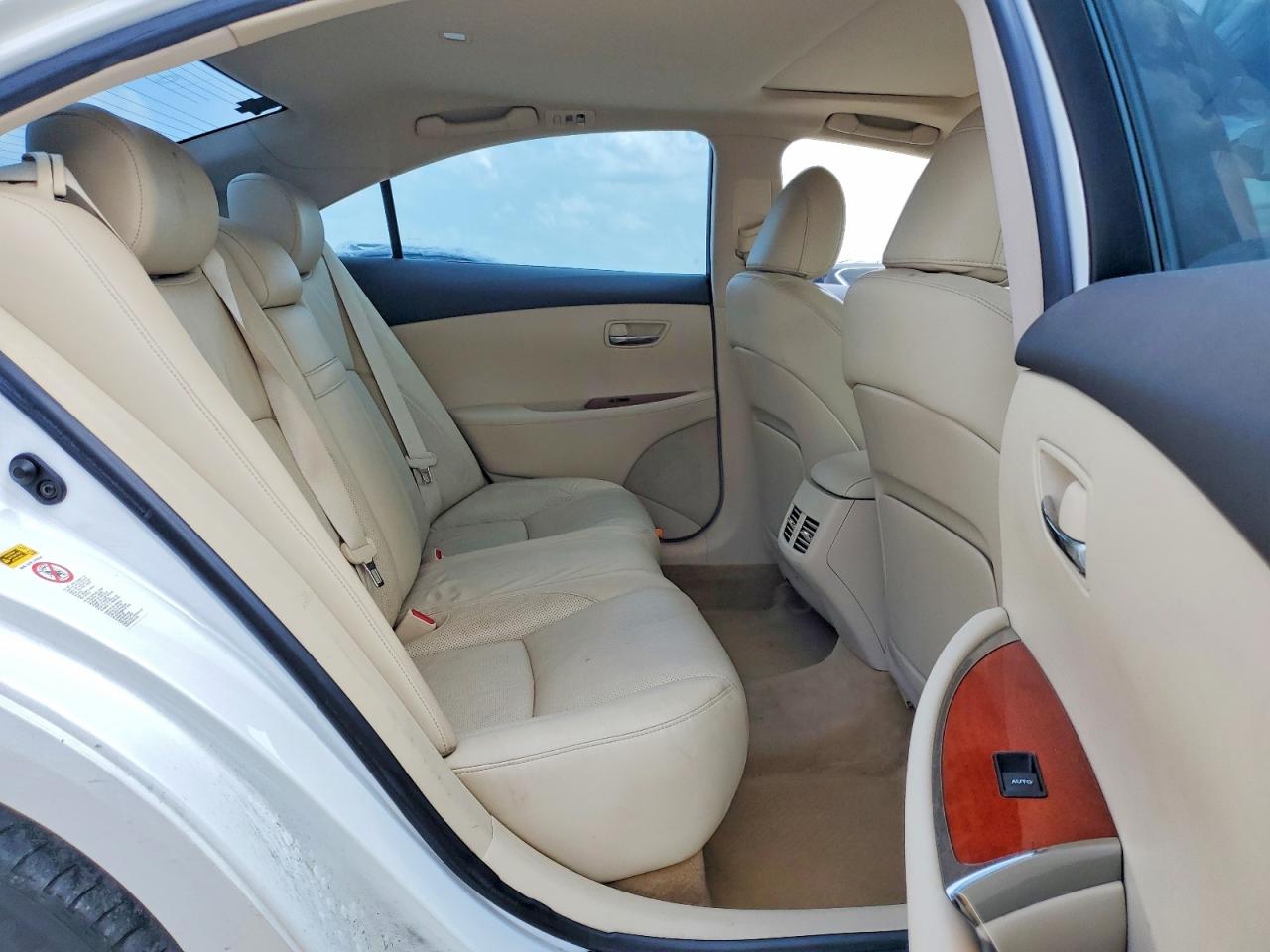 2010 Lexus Es 350 White vin: JTHBK1EG1A2358551