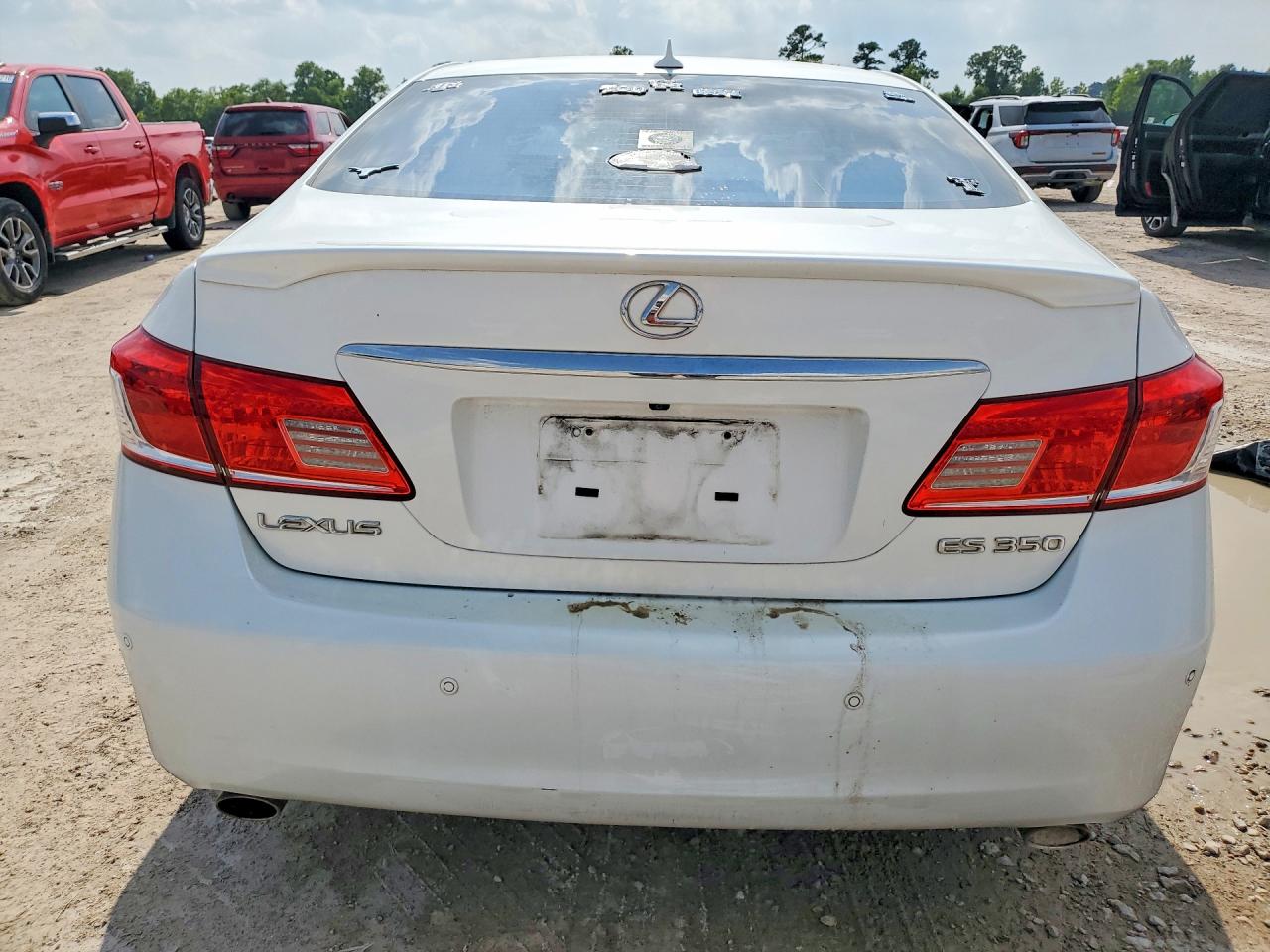 2010 Lexus Es 350 White vin: JTHBK1EG1A2358551